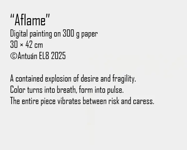 Artwork text and details