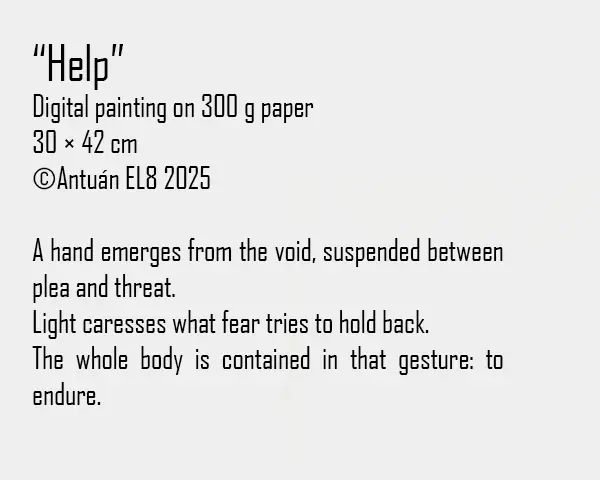 Artwork text and details