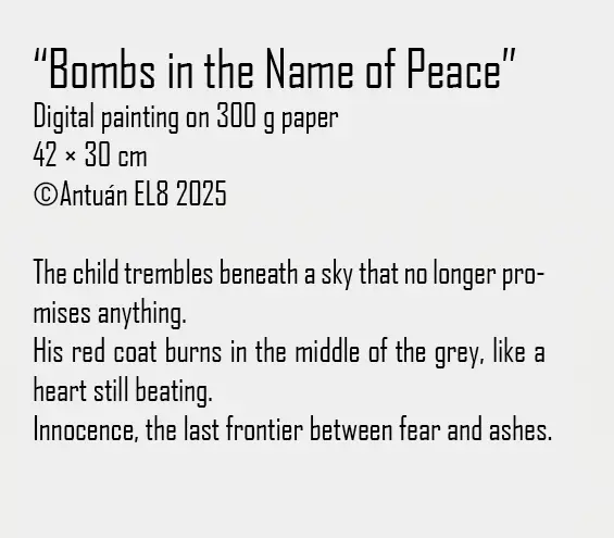 Artwork text and details