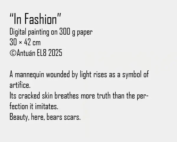 Artwork text and details