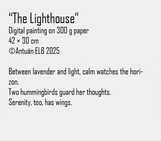 Artwork text and details