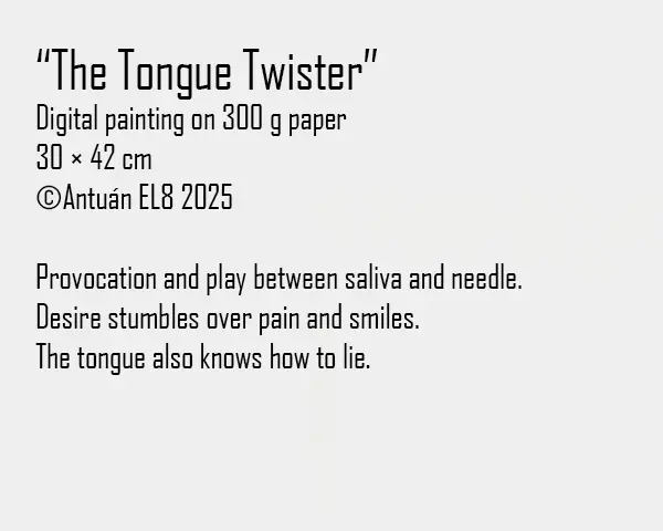 Artwork text and details