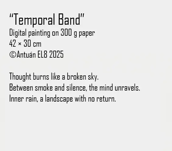 Artwork text and details