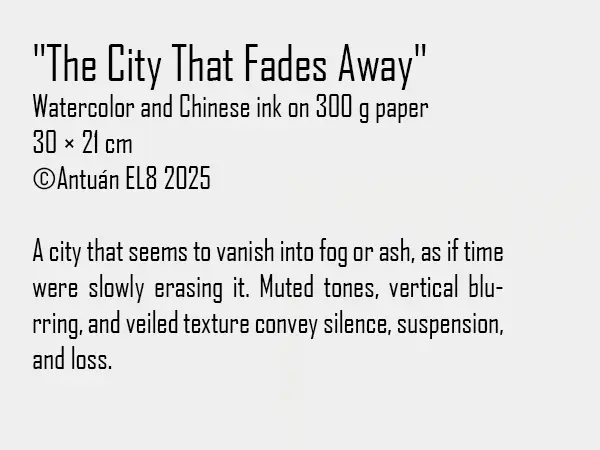 Artwork text and details