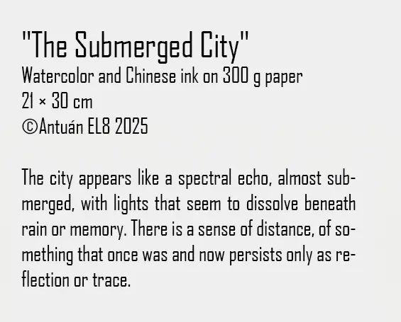 Artwork text and details