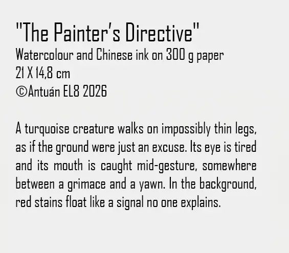 Artwork text and details