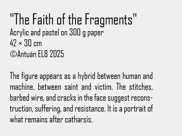 Artwork text and details
