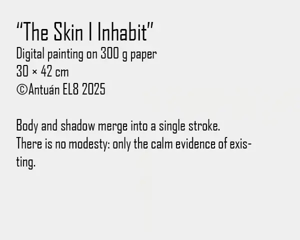 Artwork text and details