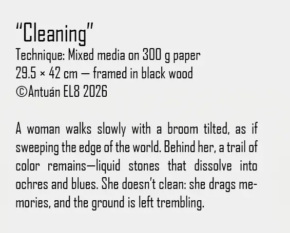 Artwork text and details