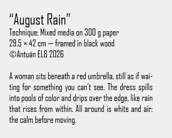 Artwork text and details
