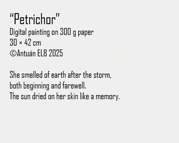 Artwork text and details