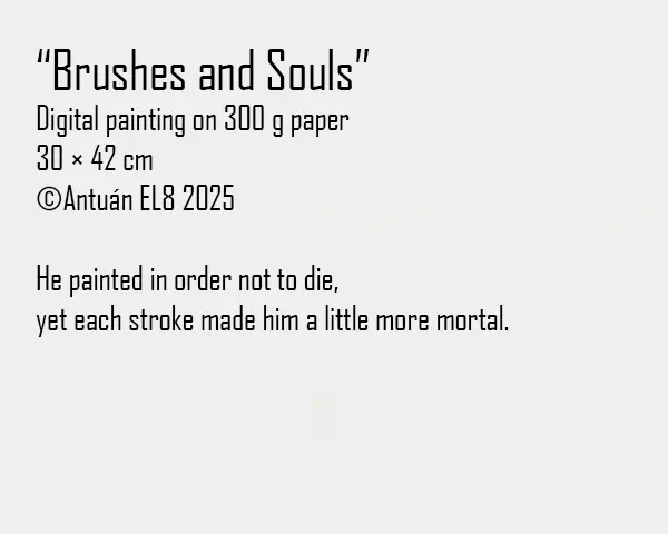 Artwork text and details