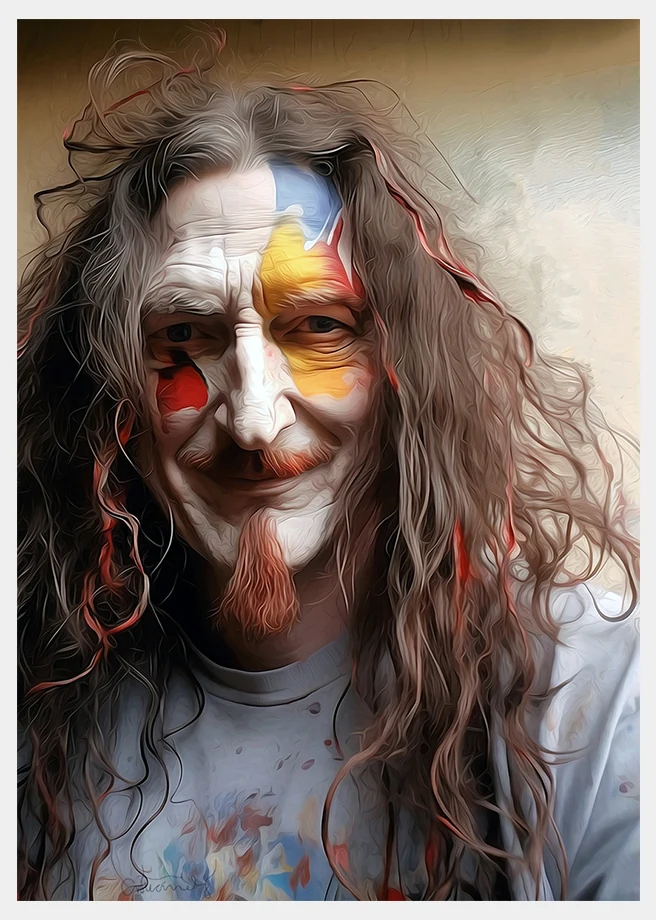 Self-Portrait, Digital work