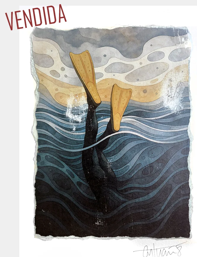 Descent Between Currents, Between Waves and Shadows