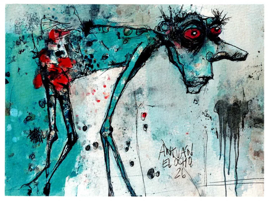 The animal that carries the night inside, The Garden of the Twisted