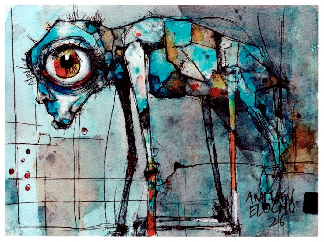 The animal that never blinks, The Garden of the Twisted