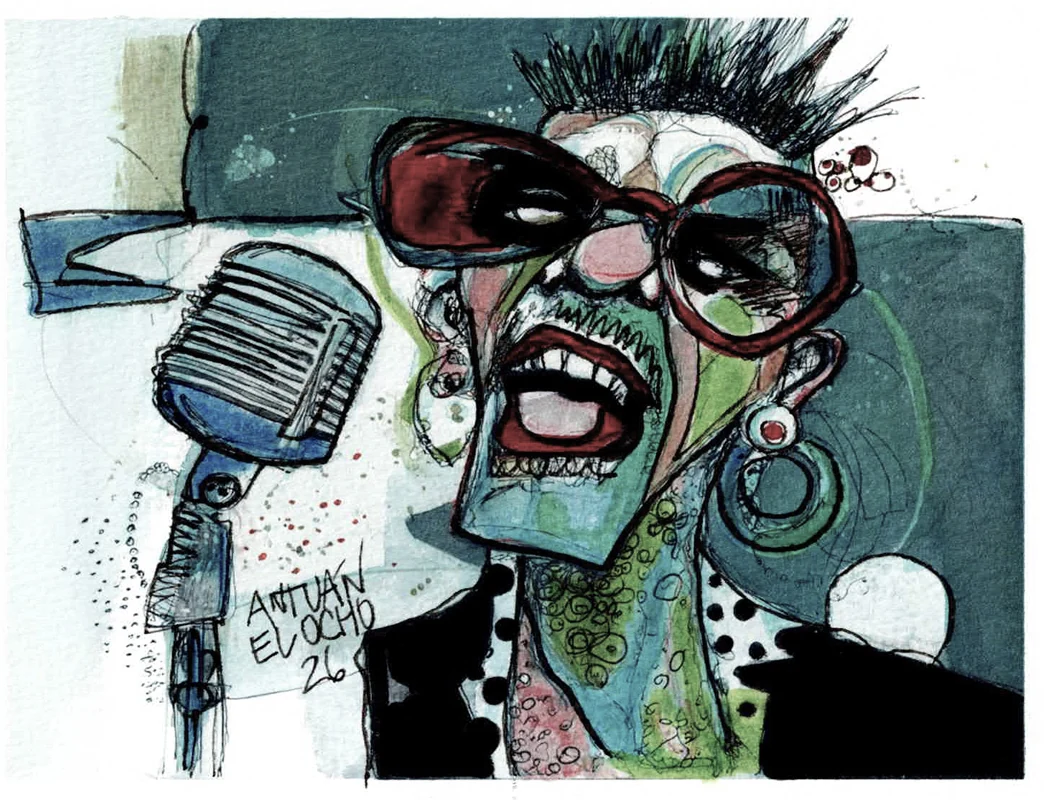 The Scream with Red Glasses, The Garden of the Twisted