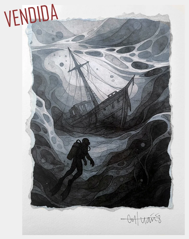 The Silence of the Shipwreck, Between Waves and Shadows