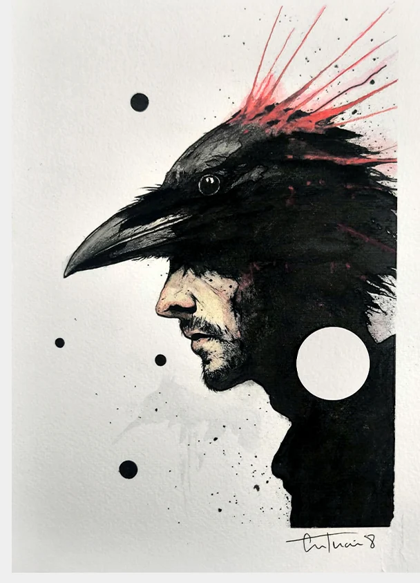 Raven Man, Kafkaesque and Metamorphs