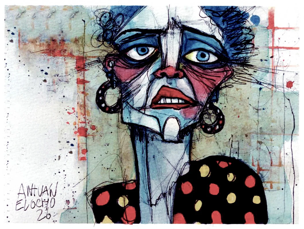 The Woman Who Blinked Slowly, The Garden of the Twisted